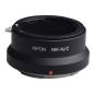 Preview: Kipon Adapter Nikon F Objektiv an Nikon Z Kamera