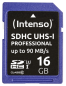 Preview: Intenso SDHC Card           16GB Class 10 UHS-I Professional