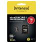Preview: Intenso microSDHC           16GB Class 10 UHS-I Professional