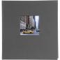 Preview: Goldbuch Bella Vista grau 30x31 100 weiße Seiten     31725