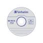 Preview: 1x5 Verbatim BD-RE Blu-Ray 50GB 2x Speed, White Blue Surface JC