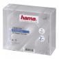 Preview: Hama CD-Double-Box 5er-Pack Transparent Jewel-Case     44752