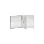 Preview: Hama CD-Double-Box 5er-Pack Transparent Jewel-Case     44752