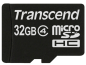 Preview: Transcend microSDHC         32GB Class 4