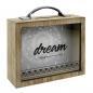 Preview: ZEP Sasha                 6,5x21 Holz/Glas Spardose        RM1042