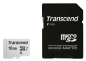 Preview: Transcend microSDHC 300S-A  16GB Class 10 UHS-I U1