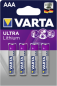 Preview: 1x4 Varta Lithium Micro AAA LR 03