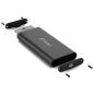 Preview: Fantec NVMe31 schwarz SSD-Gehäuse USB 3.1