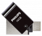 Preview: Philips 2 in 1 Black        16GB OTG microUSB + USB 2.0
