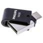 Preview: Philips 2 in 1 Black        16GB OTG microUSB + USB 2.0