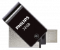 Preview: Philips 2 in 1 Black        32GB OTG microUSB + USB 2.0