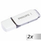 Preview: SB Philips USB 2.0          32GB Snow Edition Grey 2-Pack