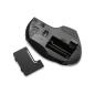 Preview: Verbatim Wireless Desktop Mouse Deluxe 8 Button Blue LED