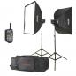 Preview: Godox MS200-F Studio-Kit Studioblitzgeräte-Kit 2 x 200Ws