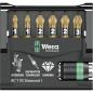 Preview: WERA Bit-Check 7 PZ Diamond 1 Bits + Universalhalter
