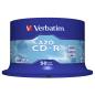 Preview: 1x50 Verbatim Data Life Plus CD-R 80, 52x Speed, Spindel