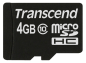 Preview: Transcend microSDHC          4GB Class 10
