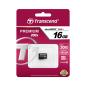 Preview: Transcend microSDHC         16GB Class 10
