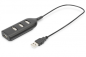 Preview: DIGITUS USB 2.0 Hub 4-Port 4 x USB A/F at Connected Cable