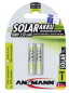 Preview: 1x2 Ansmann maxE NiMH Akku Micro AAA 550 mAh SOLAR