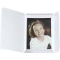 Preview: 1x25 Daiber Portraitmappen Sprint-Line 20x30 weiß