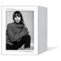 Preview: 1x125 Daiber Endlospassepartouts 13x18 weiß/Pinselstrich silber