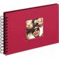 Preview: Walther Fun rot Spiral     23x17 40 schwarze Seiten        SA109R