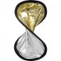 Preview: walimex Doppelreflektor silber/gold, 30cm
