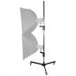 Preview: walimex pro Roll-Stativ, 223cm, mit 2 Klemmhaltern
