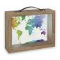 Preview: ZEP Jacob                 6,5x21 Holz/Glas Spardose        RM4545