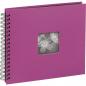 Preview: Hama "Fine Art" Spiral pink 36x32 50 schwarze Seiten   10608