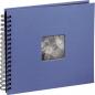 Preview: Hama "Fine Art" Spiral azur 36x32 50 schwarze Seiten   10611