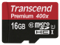 Preview: Transcend microSDHC         16GB Class 10 UHS-I 400X