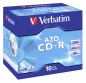 Preview: 1x10 Verbatim Data Life plus CD-R 80 / 700MB, 52x Speed JC