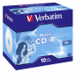Preview: 1x10 Verbatim CD-R 80 / 700MB Audio Color "Live it" Jewel Case