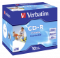 Preview: 1x10 Verbatim Data Life Plus JC CD-R 80 / 700MB, 52x, printable