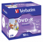 Preview: 1x10 Verbatim DVD+R 4,7GB Jewel 16x Speed, printable