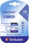Preview: Verbatim SDHC Karte         16GB Class 10