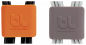 Preview: Bluelounge CableClip Medium, Dark Grey & Orange