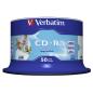 Preview: 1x50 Verbatim CD-R 80 / 700MB 52x Speed wide printable generic