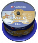 Preview: 1x50 Verbatim DVD-R 4,7GB 16x Speed, photo printable