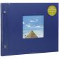 Preview: Goldbuch Bella Vista blau  30x25 Schraubalbum 40 schwarze Seiten