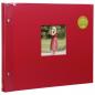 Preview: Goldbuch Bella Vista rot   39x31 Schraubalbum 40 weiße Seiten