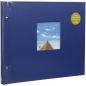 Preview: Goldbuch Bella Vista blau  39x31 Schraubalbum 40 weiße Seiten