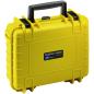 Preview: B&W Outdoor Case Type 1000 gelb mit Schaumstoff Inlay