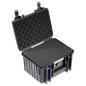 Preview: B&W Outdoor Case Type 2000 schwarz mit Schaumstoff Inlay