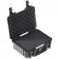 Preview: B&W Outdoor Case Type 500 schwarz mit Schaumstoff Inlay