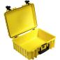 Preview: B&W Outdoor Case Type 5000 gelb mit Facheinteilung