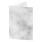 Preview: 1x100 Daiber Bewerbungsbildmappe Wolkendesign grau 36x50mm