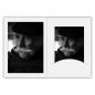 Preview: 1x100 Daiber Portraitmappen m. Passepartout 13x18 weissmatt